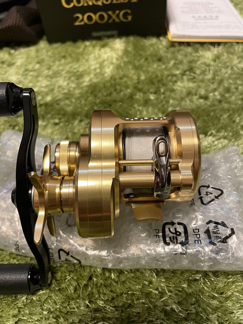 シマノ　22カルカッタコンクエスト200XG バリアル95付き　使用数回美品