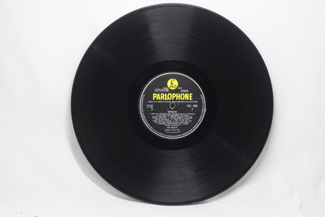 英LP The Beatles Revolver UK盤 ステレオ 1stプレス