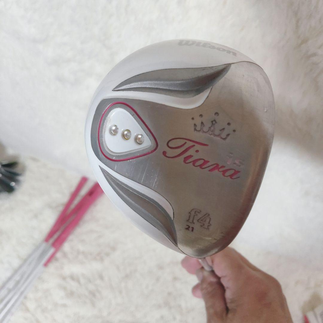 ウィルソン ティアラM.U SPORTS 7本セット レディースゴルフ 初心者