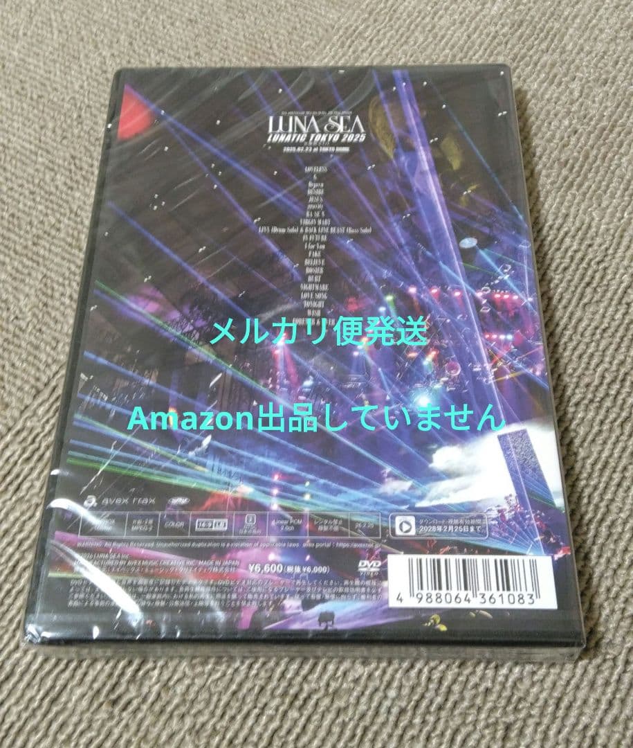 ミュージック DVD LUNA SEA 35th LUNATIC TOKYO 2025