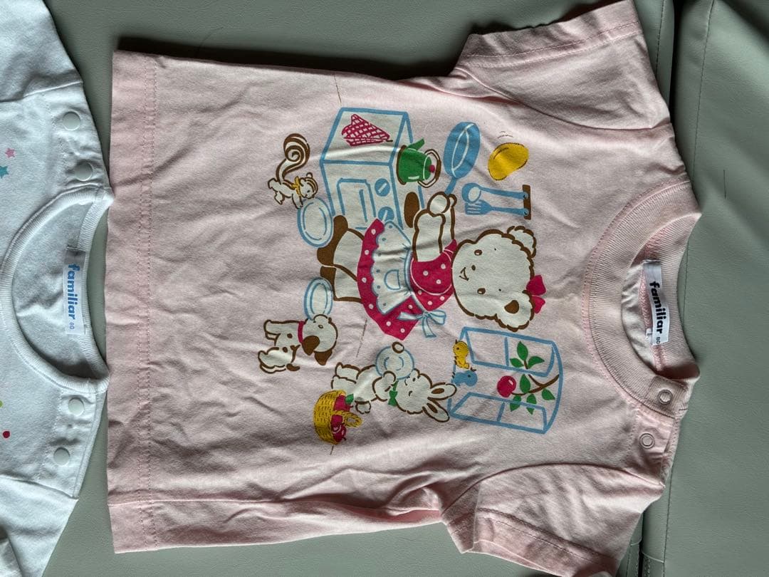 4枚セット　familiar Tシャツ　半袖　おはなしTシャツ