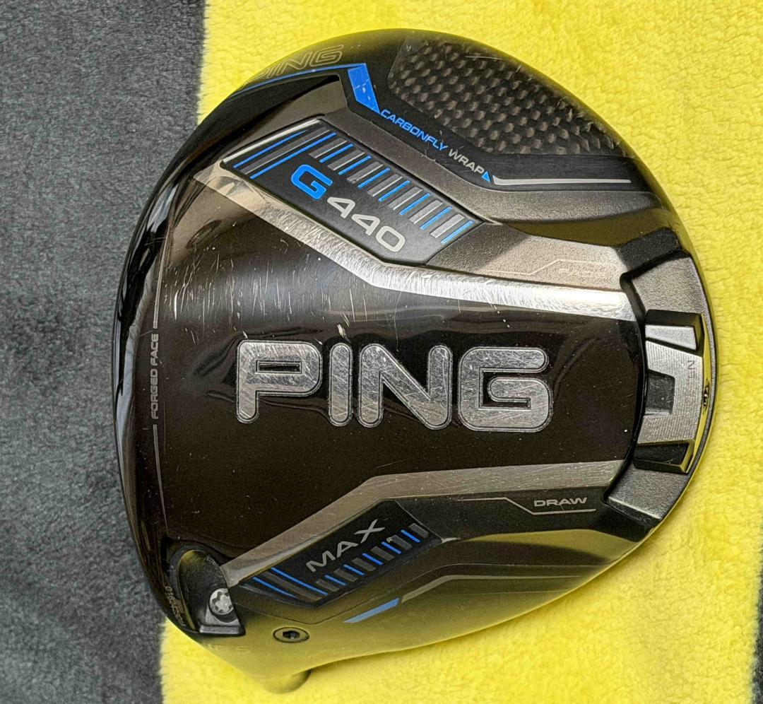 PING G440 MAX ドライバー ヘッドカバー付き レフティ用
