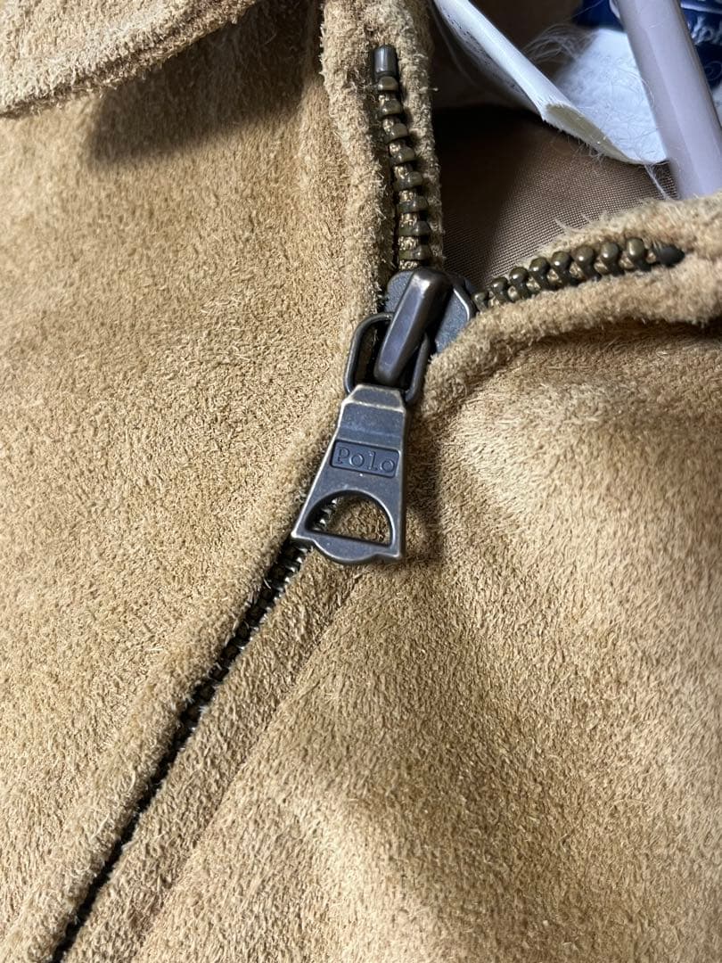 S*n様 希少　Polo by Ralph Lauren スエード　レザー　ジャ