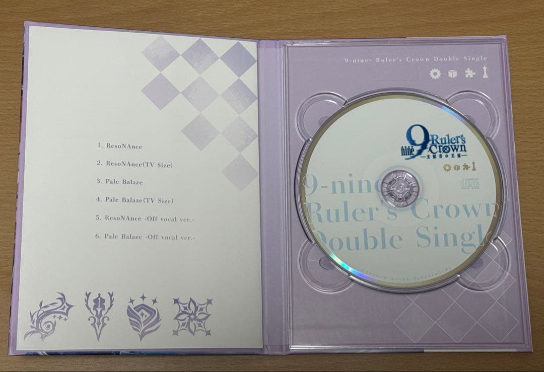 アニメ 9nine Ruler's Crown Double Single CD