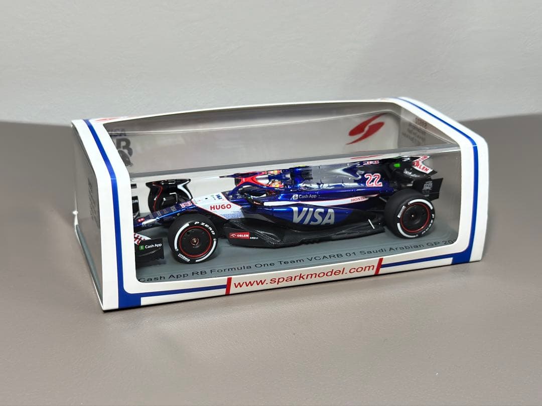 Spark 角田裕毅 2024 VCARB 1/43 サウジアラビアGP