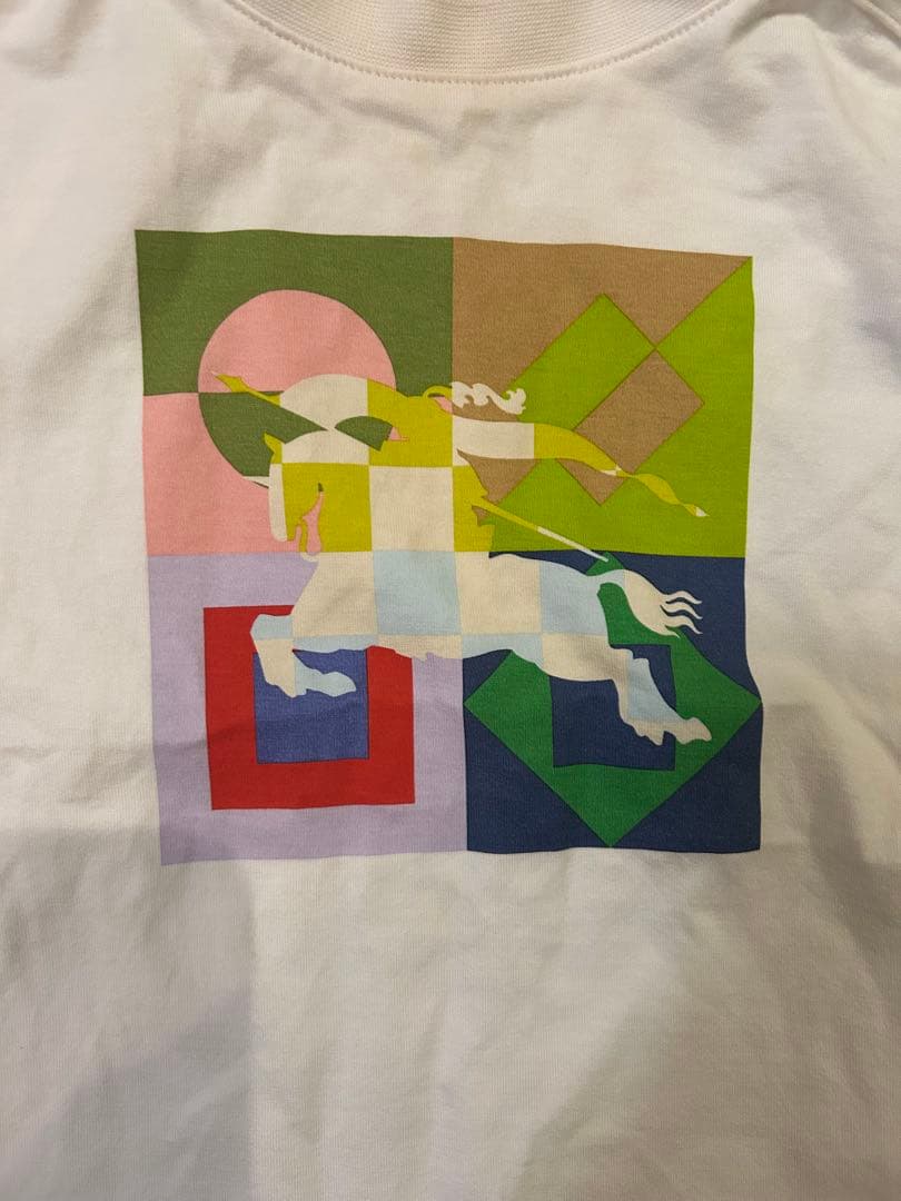 BURBERRY カラフル馬デザイン Tシャツ 18M 86