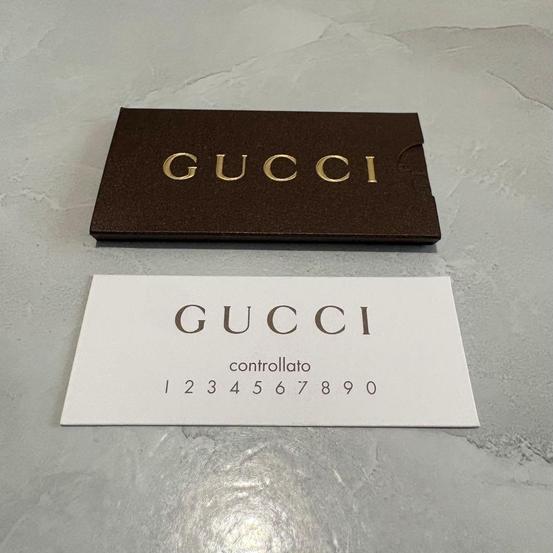 GUCCI シルバーリング Gロゴ 7号 箱.収納袋付き