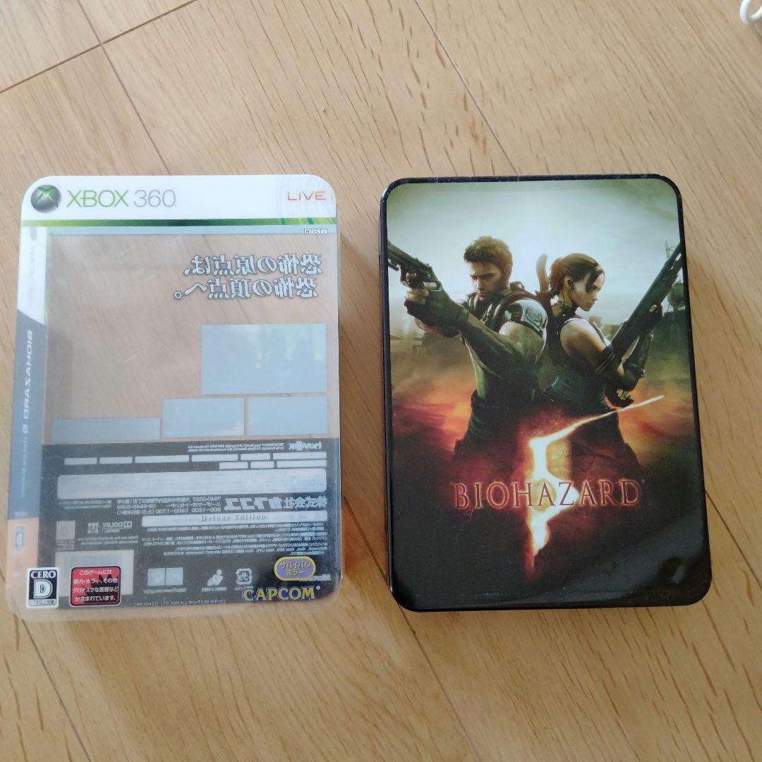 XBOX360 コントローラー2個　ソフト5本