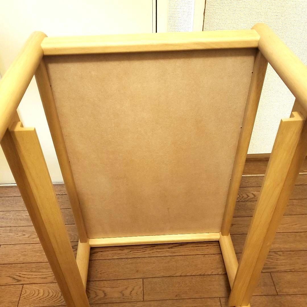 【良品】karimoku キッチン ワゴン キャスター付き トレイ付き 木製