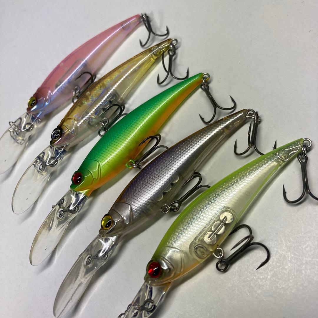 【美品】レイドジャパン　レベルシャッド　　　　　　　スプリンター　６８MR 5個