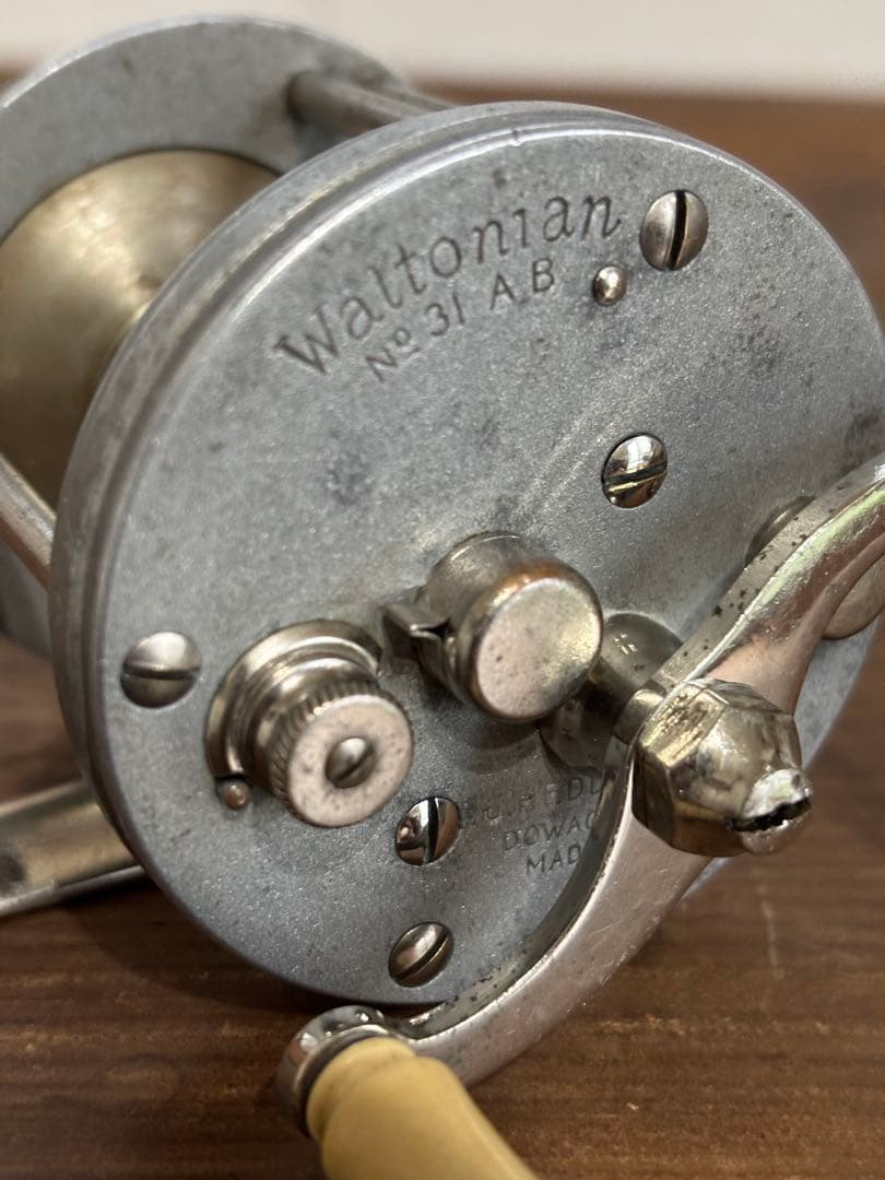 超希少Heddon Waltonian 31AB 完動品ヘドンダイレクトリール