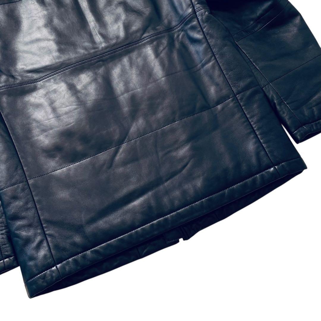 DURBAN ダーバン【美品】ラムレザー ジャケット ブルゾン M