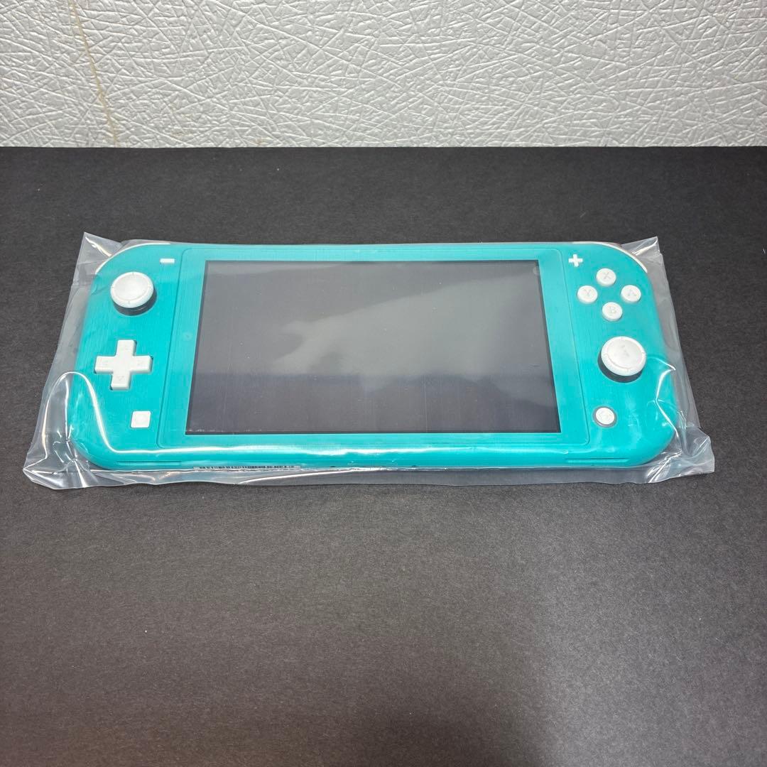 Nintendo Switch Light 本体 ターコイズ 箱付き 充電器無し