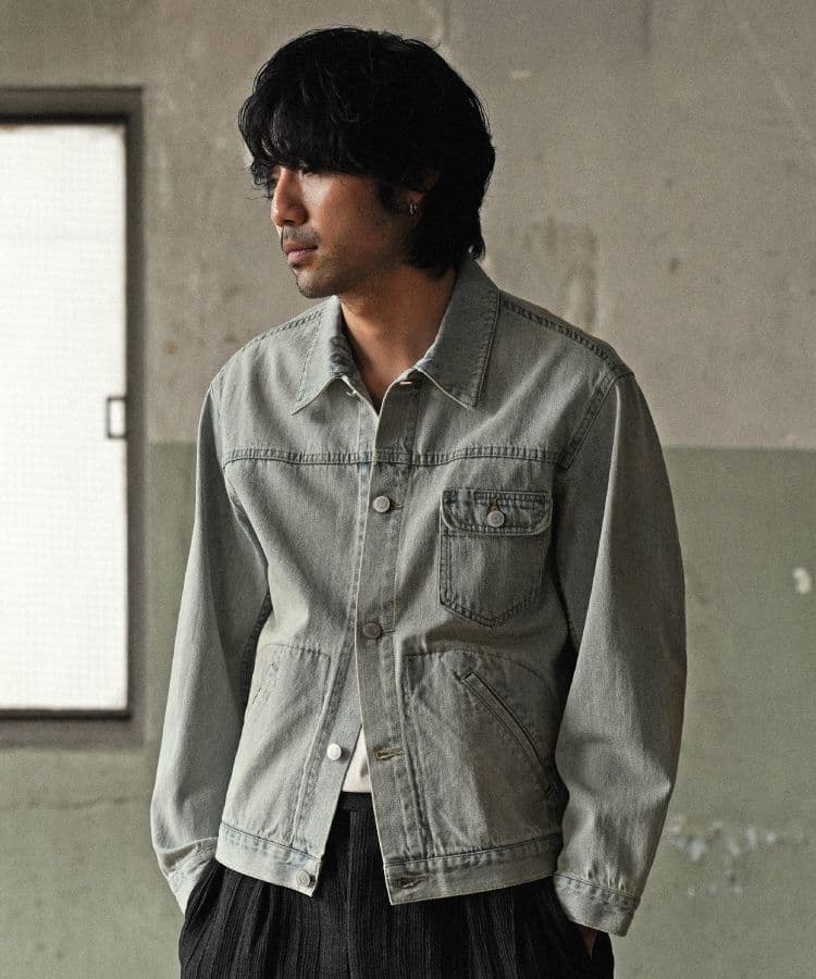 【新品未使】shiun 8MJL DENIM JACKET Sサイズ