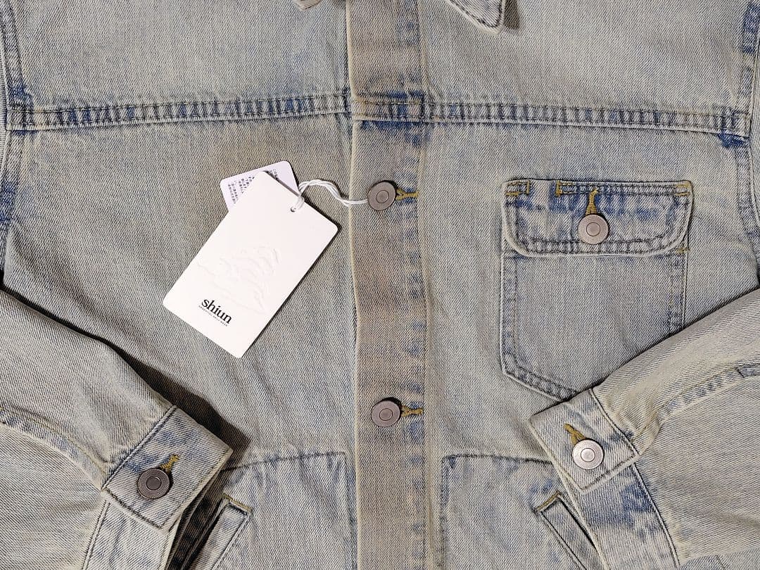 【新品未使】shiun 8MJL DENIM JACKET Sサイズ