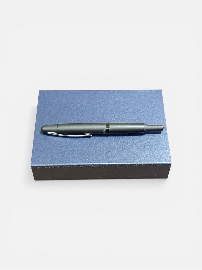 PILOT ほぼ日手帳 キャップレス 万年筆 ブラック EF字 ノック式