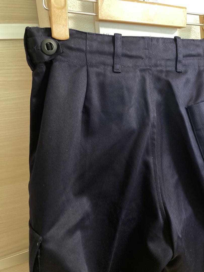 デッドストック　イギリス軍 ロイヤルネイビー トラウザーズ　カーゴパンツ 前期