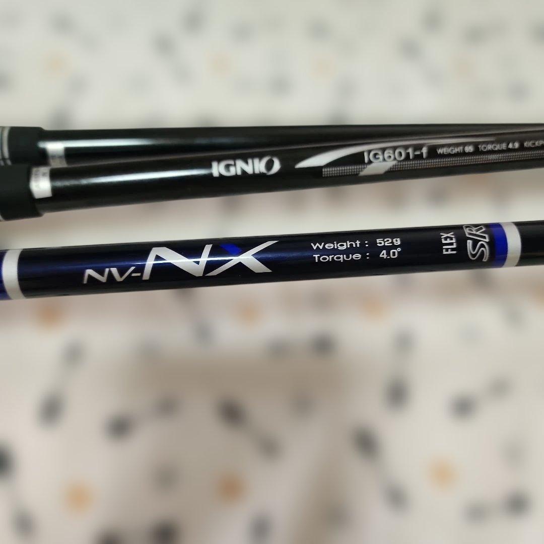 左利き用ゴルフ3点 キャディーバッグ付き