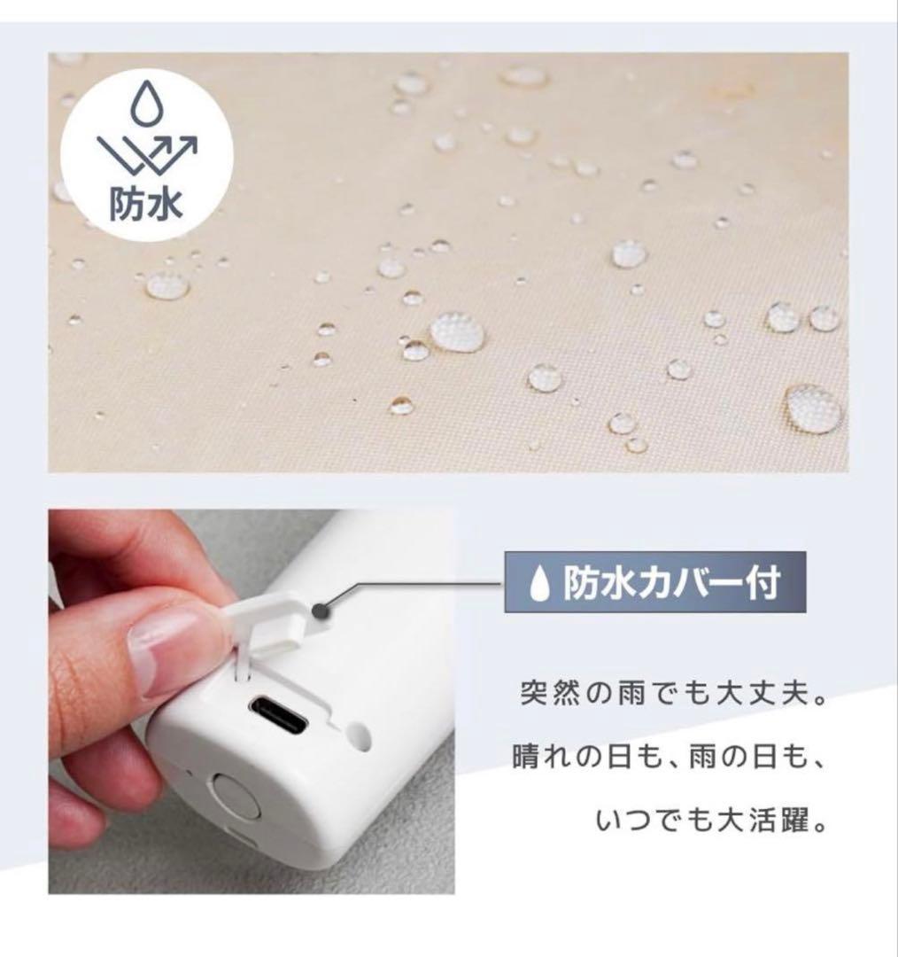 【折り畳み】 THANKO ファンブレラ POLE クラシックブルー