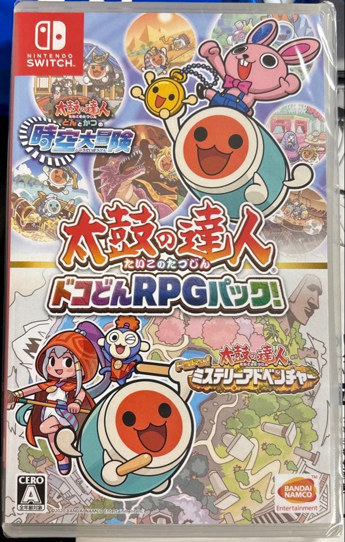 太鼓の達人 ドコどん RPG パック 任天堂 Switch ソフト
