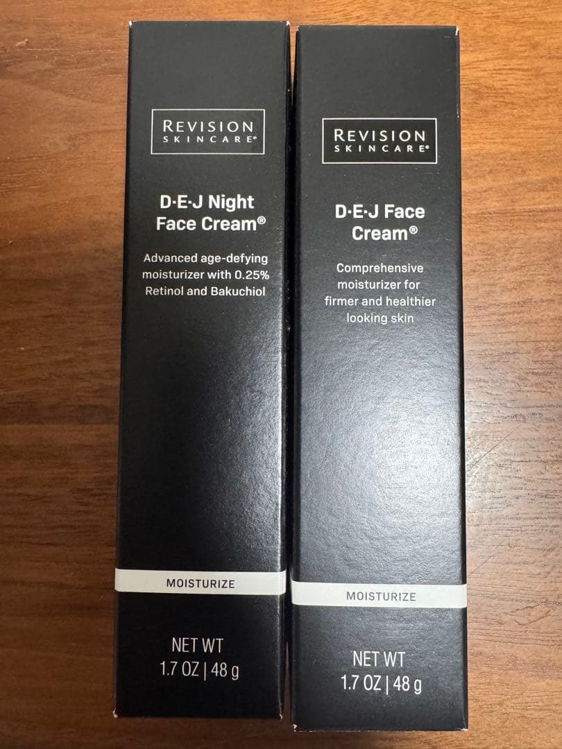 Revision D-E-J Night & Face Cream 2個セット