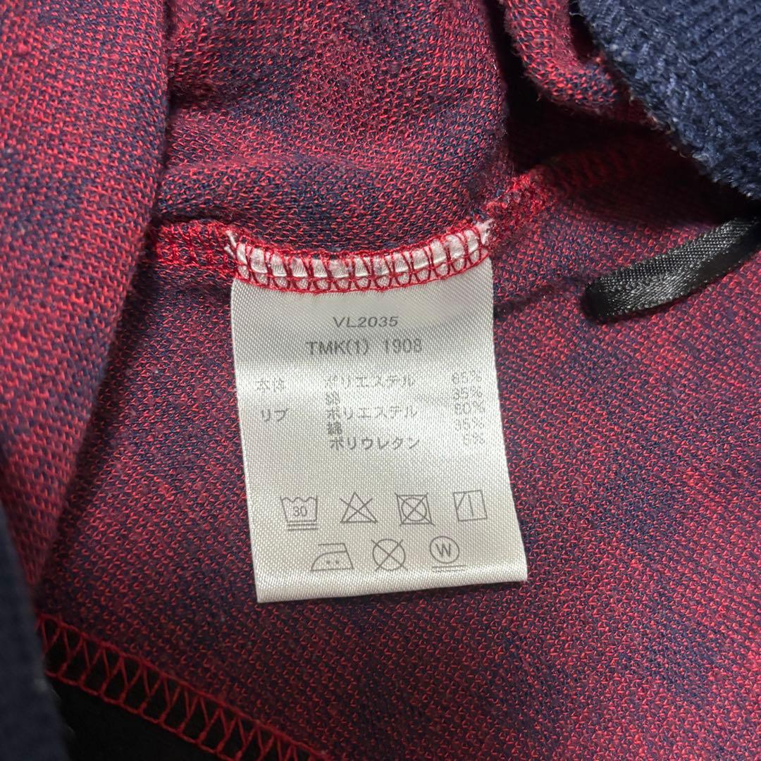 フィラFILA テニスウェア ニット総柄シャツ&ショートパンツ 上下セットアップ