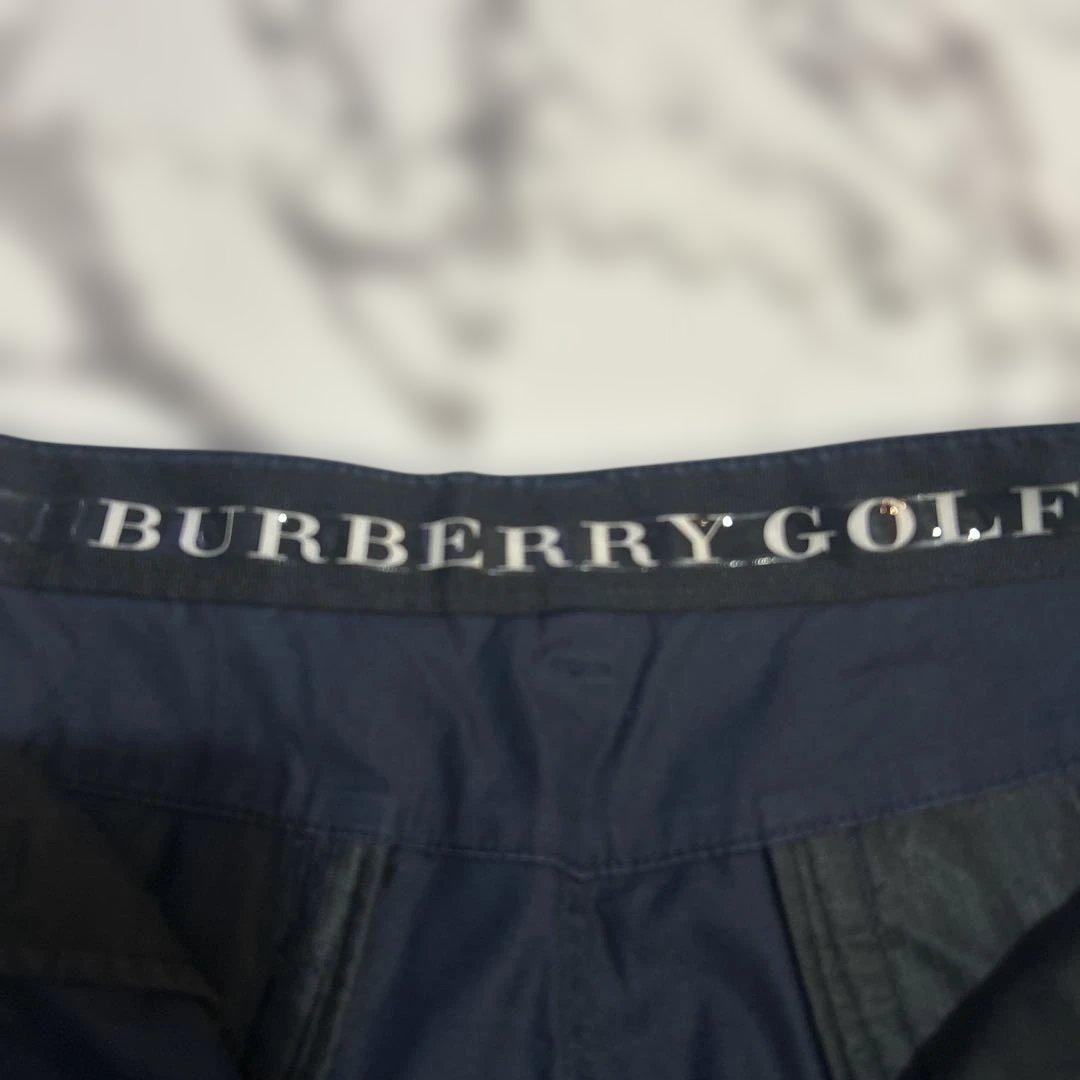 美品☆BURBERRY GOLF ゴルフパンツ　ネイビー　サイズ88