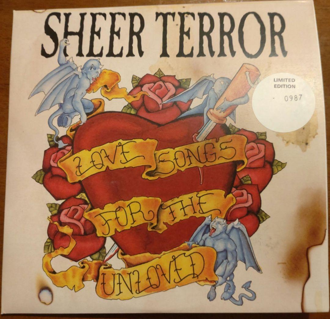 SHEER TERROR 2枚組10\" リミテッドエディション NYHC