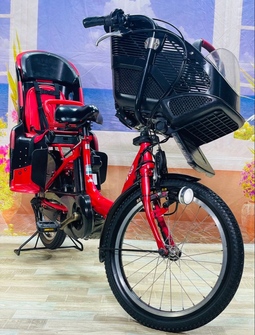 ヤマハパスキス⭐️人気モデル！子供乗せ電動アシスト自転車Y3617