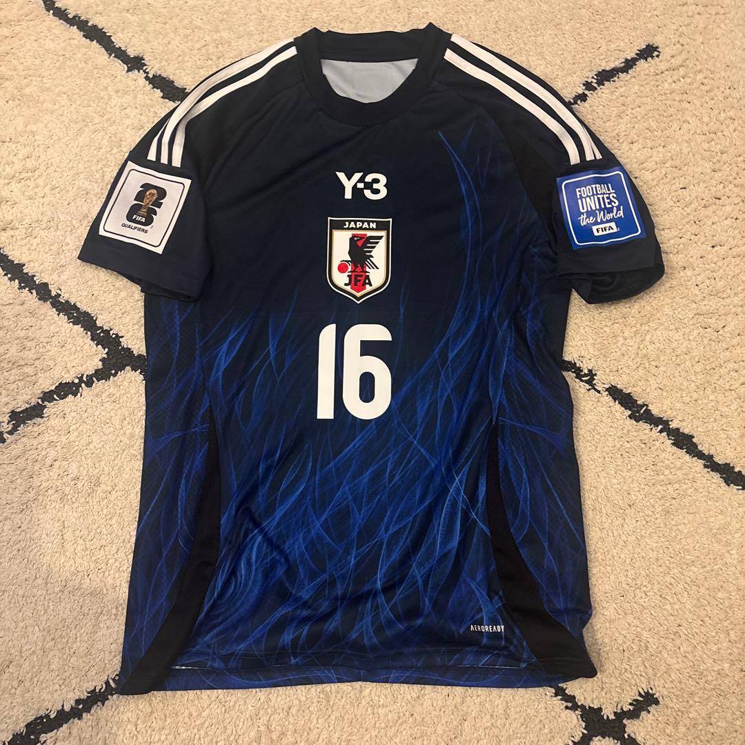 【正規品】日本代表 ユニフォーム 安藤智哉 XL 26パッチ付き