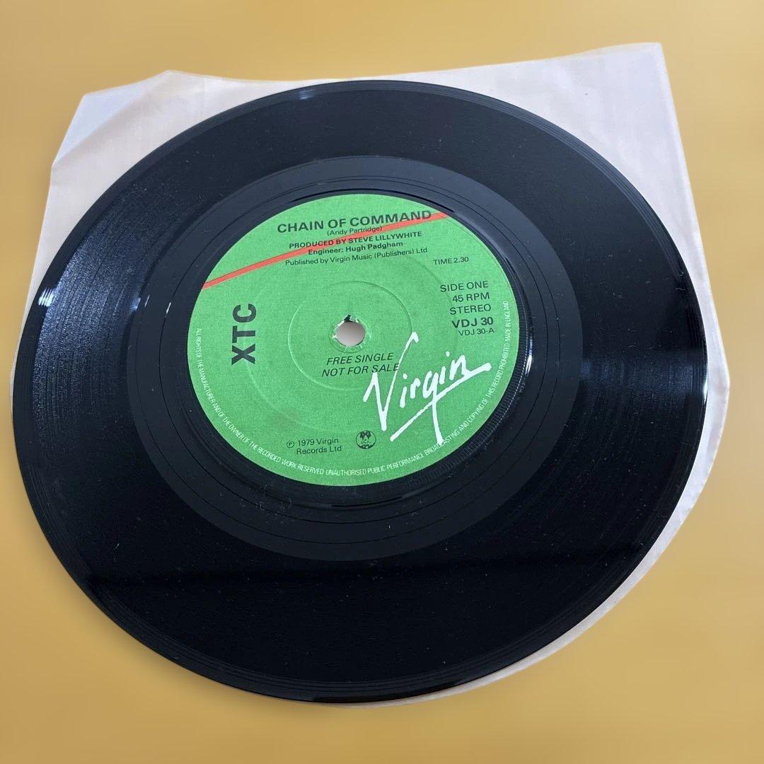 XTC / DRUMS & WIRES 輸入12inch＋7inchレコード