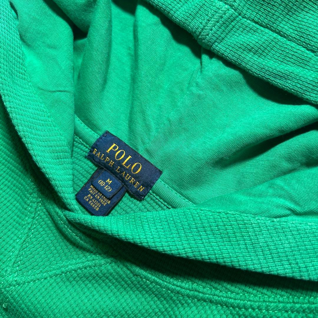 Y2K Polo Ralph Lauren 短丈　サーマル　パーカー