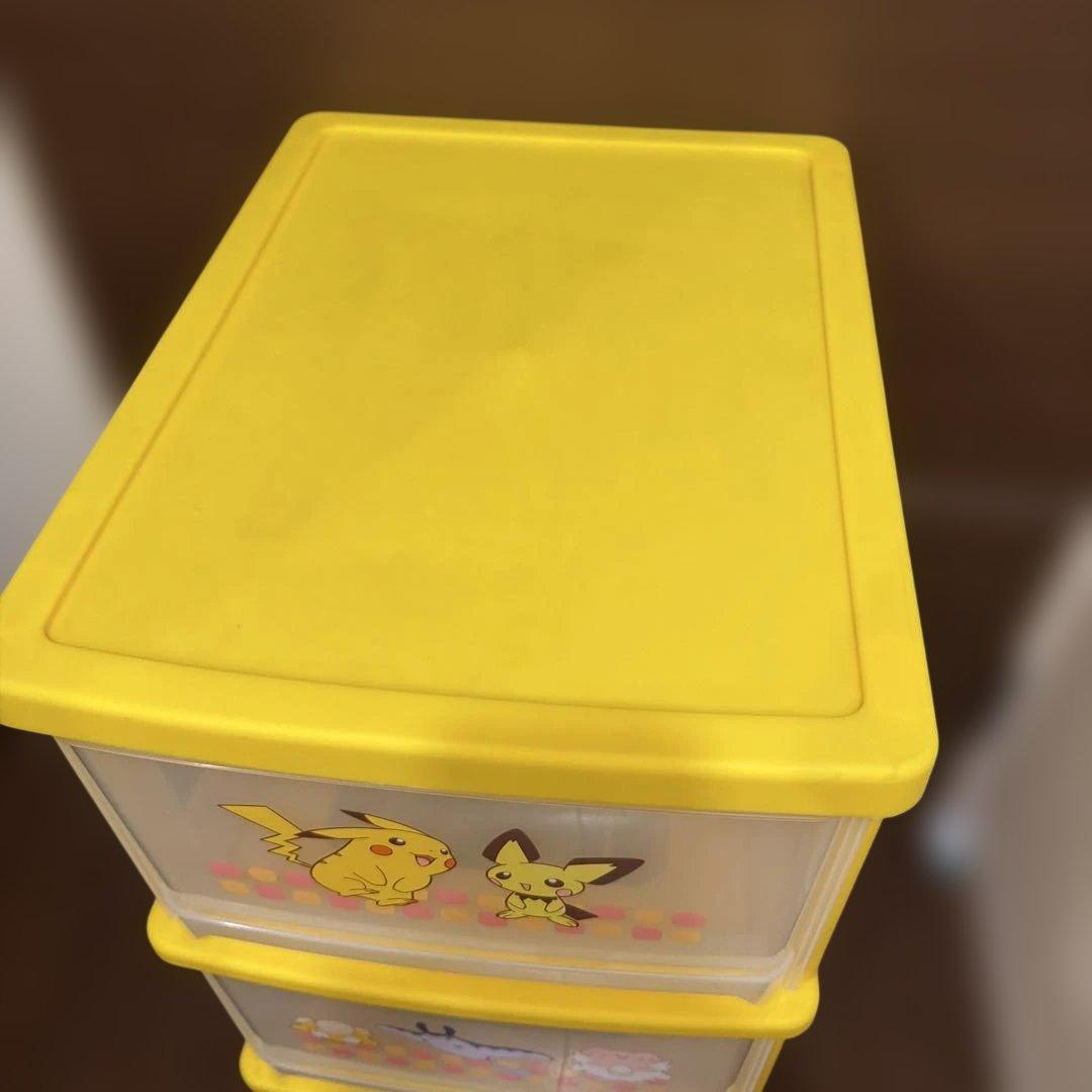 ポケットモンスター　衣装ケース　収納　チェスト　3段引き出し　ポケモン　希少☆