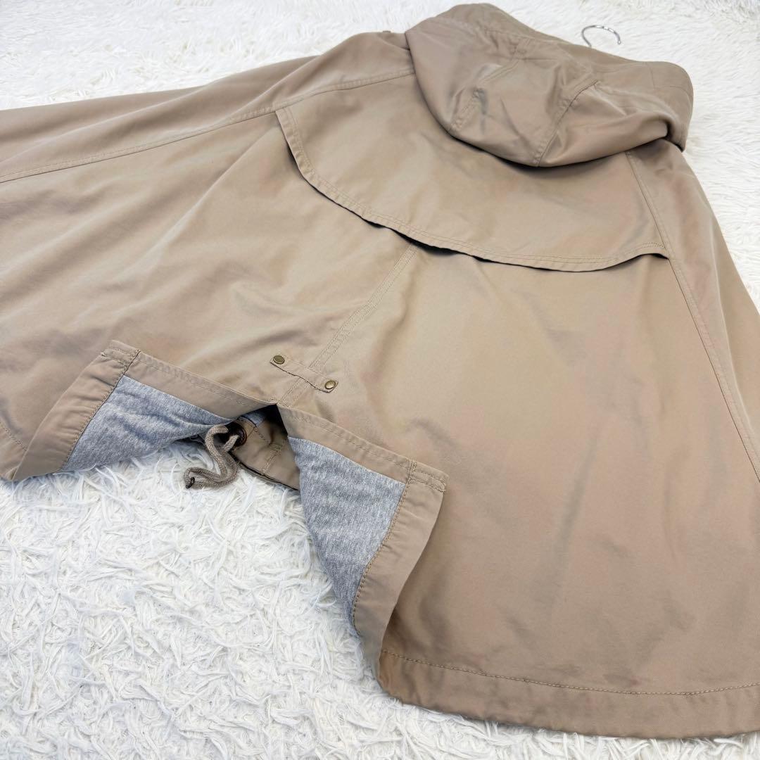 美品 バーバリーブルーレーベル Burberry ケープ コート トレンチ 38