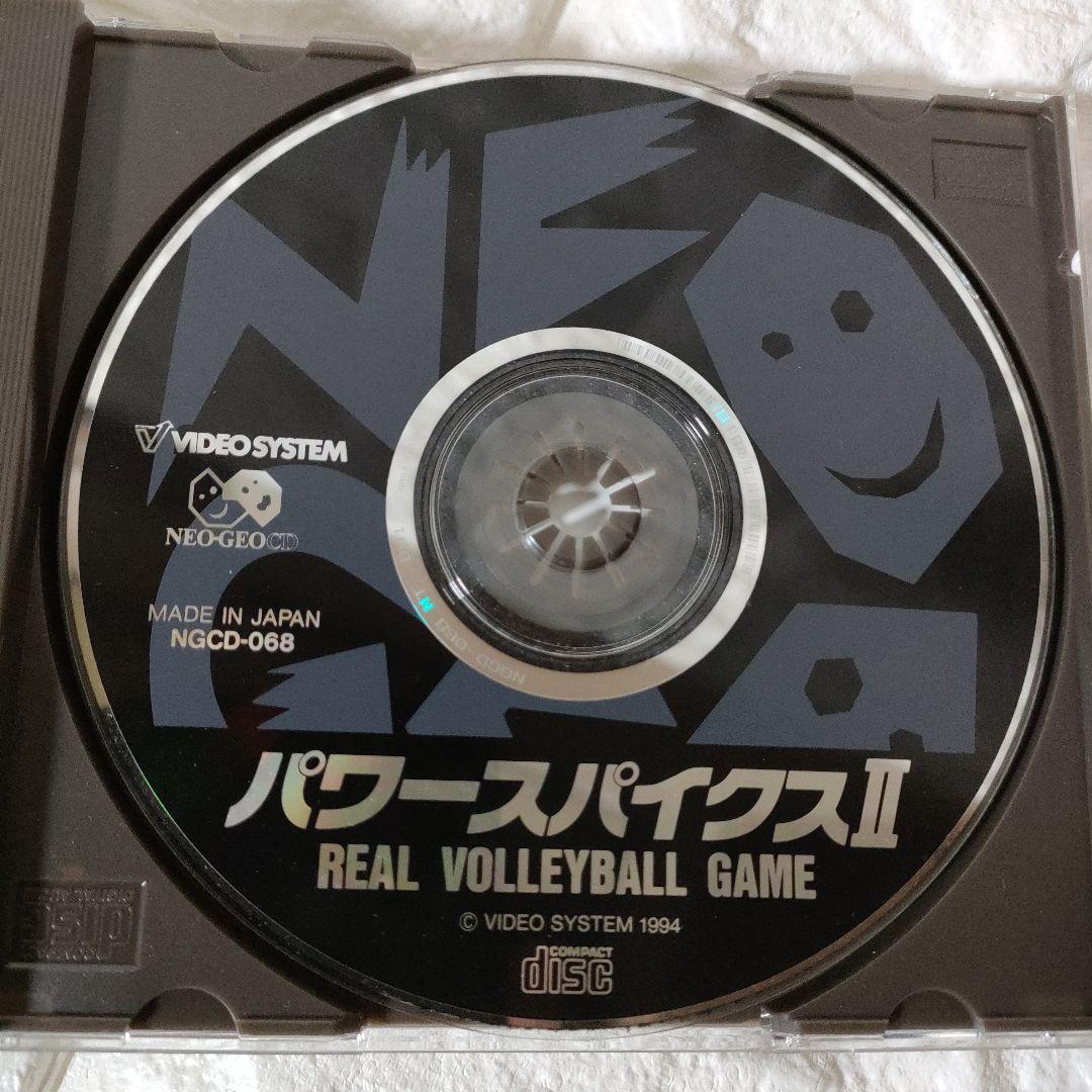 《SNK》★NEO-GEO/CD『パワースパイクⅡ』※中古品