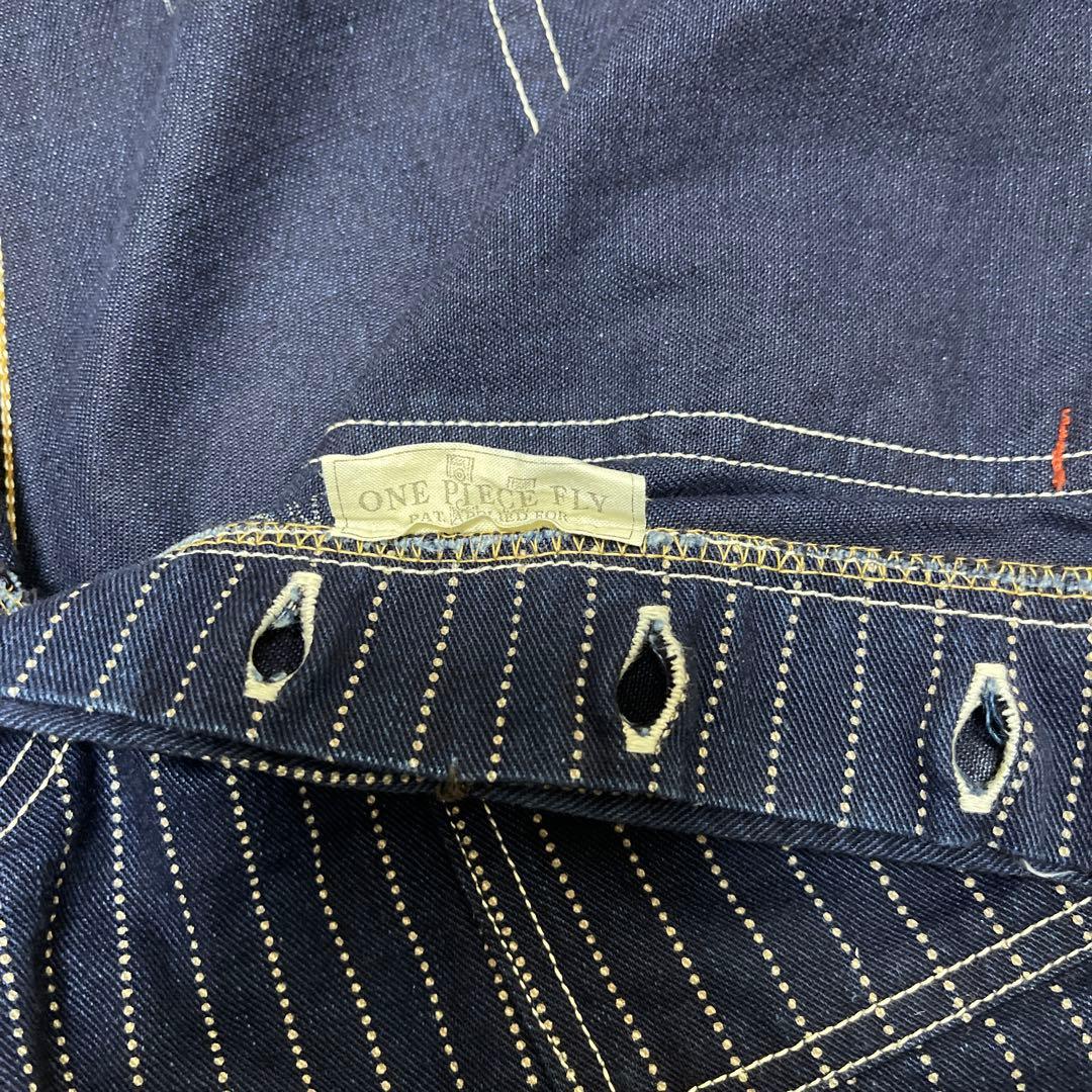 週末限定　フリーホイーラーズ　ロングショアマン　ウォバッシュ　ワークパンツW32