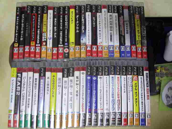 PS3本体＋ソフト51本セット！訳ありジャンク品※送料込み！