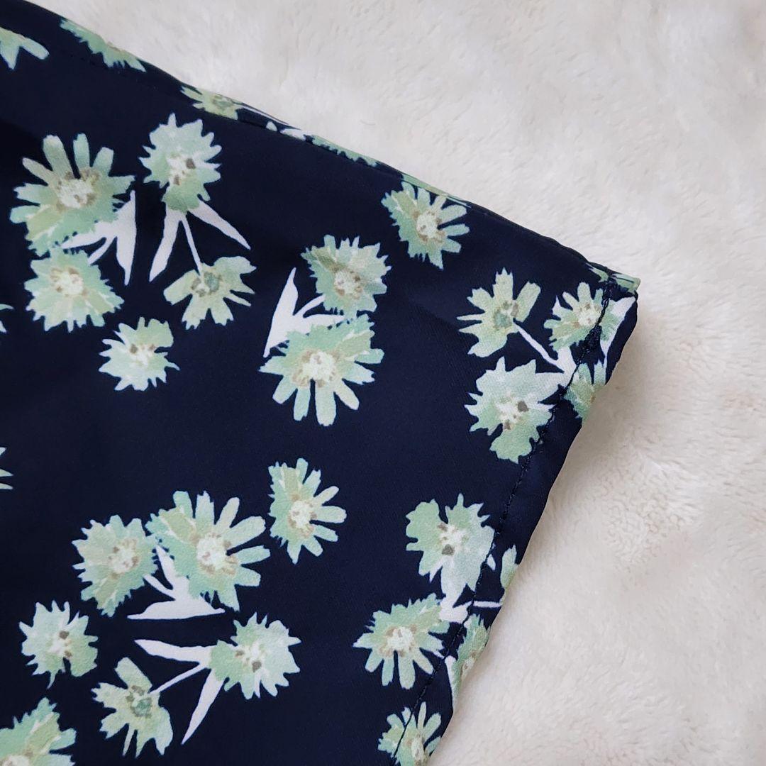herlipto Paris Daisy Long Dress ネイビー 花柄
