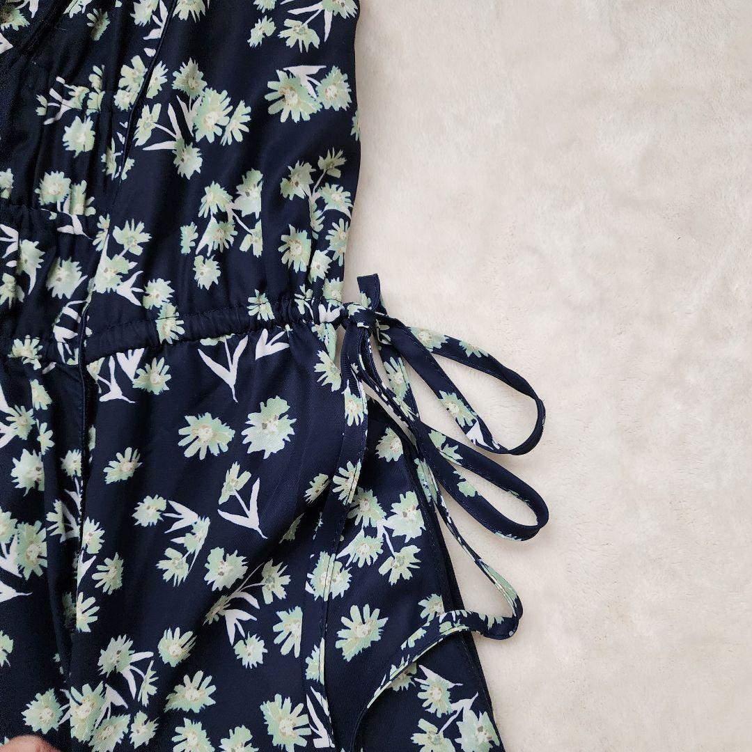 herlipto Paris Daisy Long Dress ネイビー 花柄
