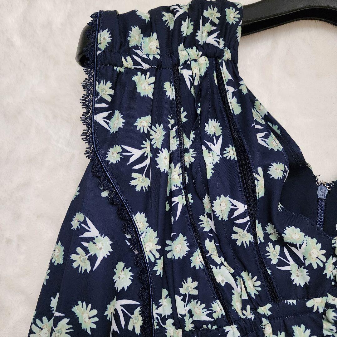 herlipto Paris Daisy Long Dress ネイビー 花柄