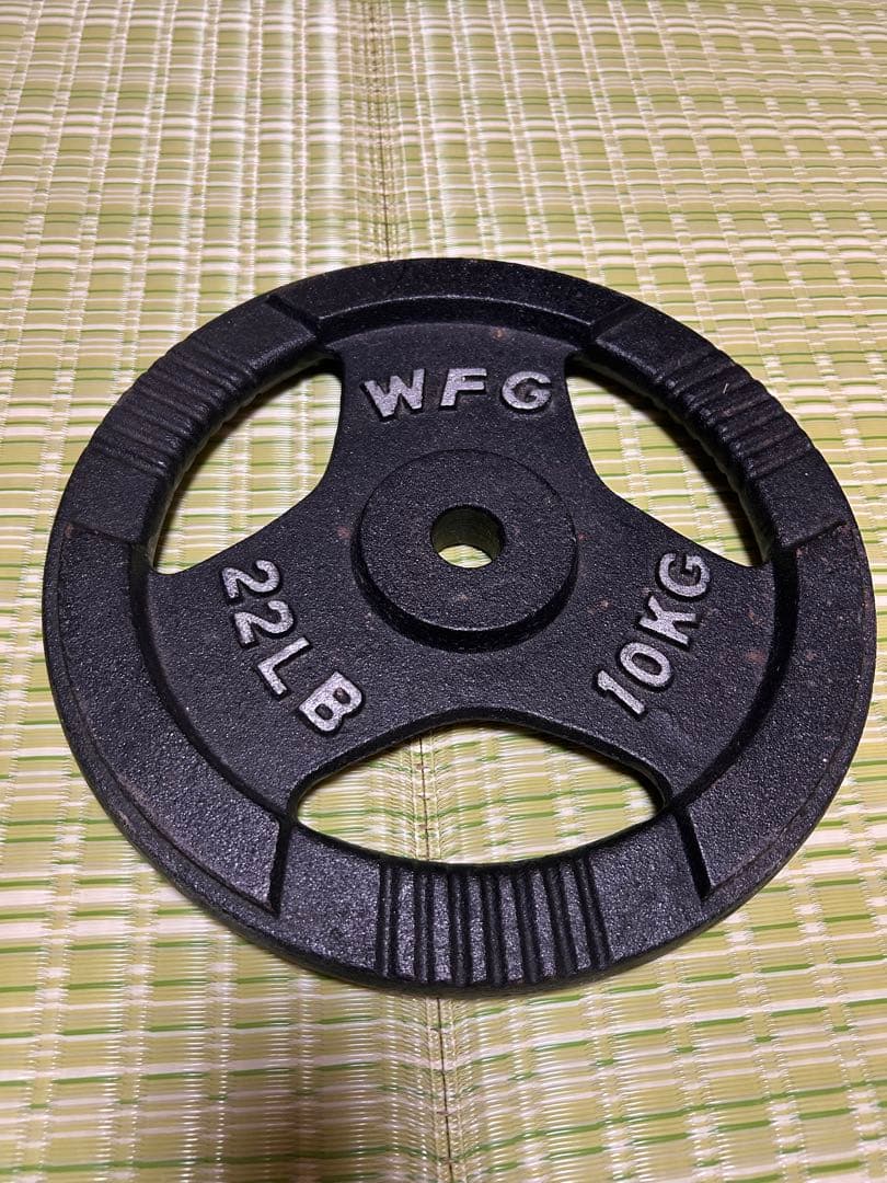 最安値WFG ワイルドフィット ダンベルプレート 10kg 2枚組セット
