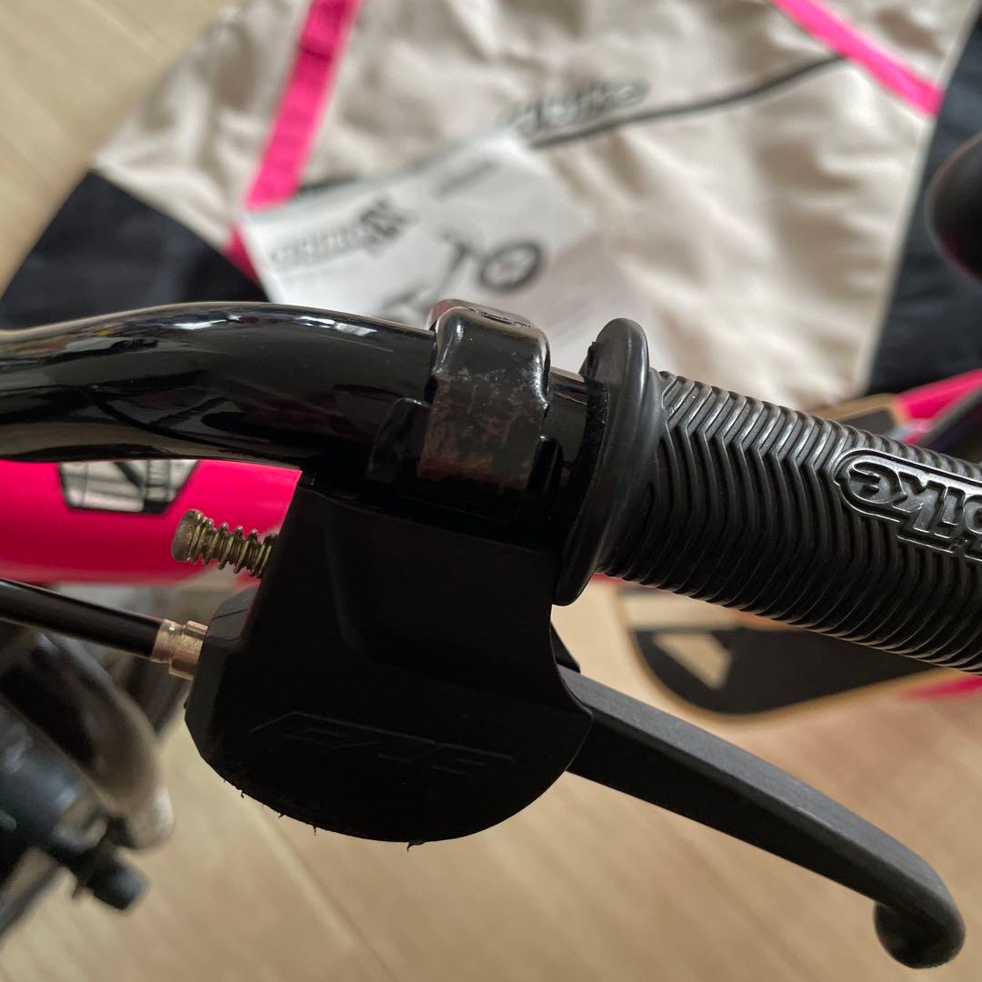 ディーバイク　d-bike ピンク　キャリーバック付き