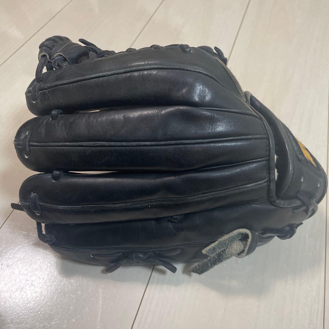 ごま　硬式 ZETT プロステイタス 日本製 佐藤作 内野用 硬式グローブ