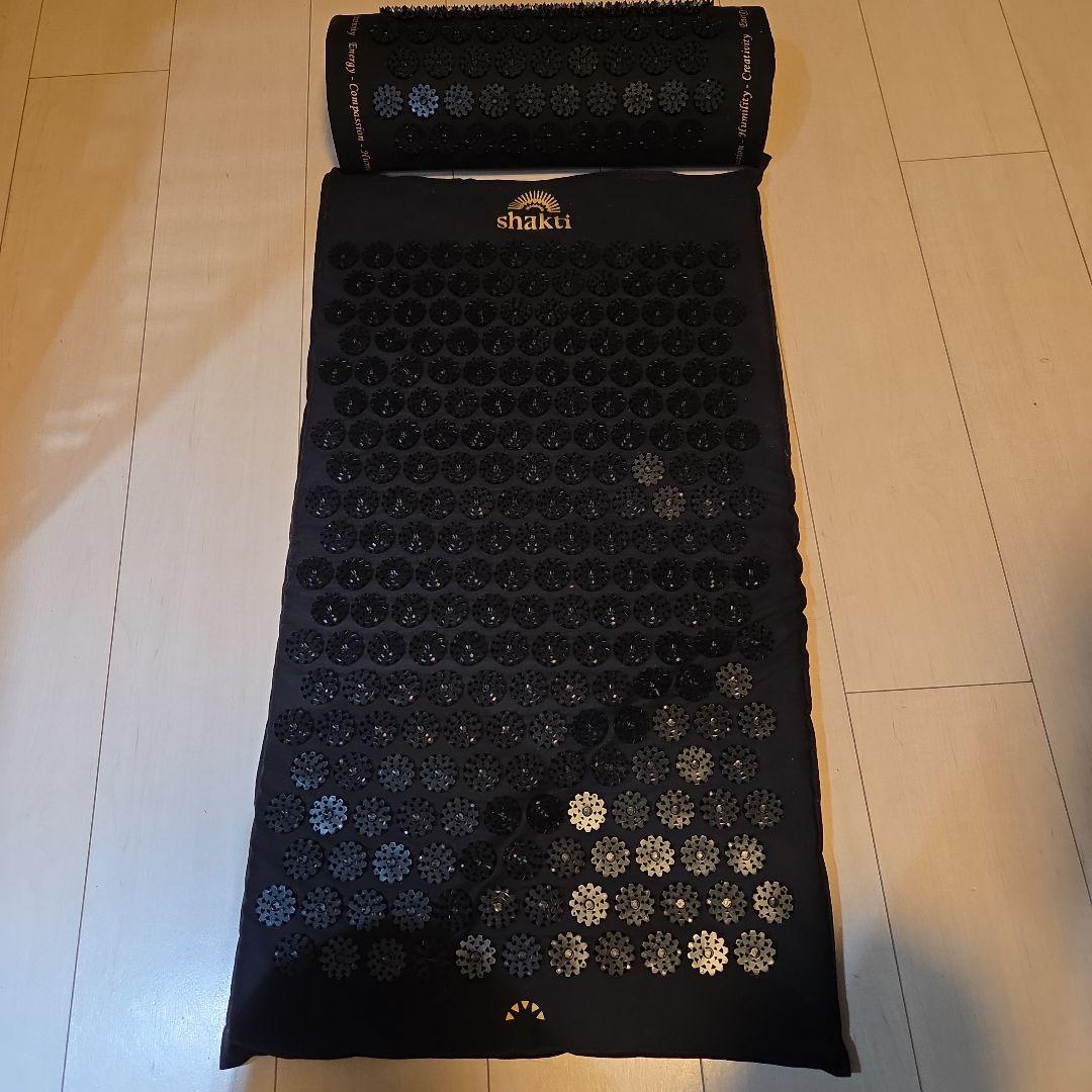 【正規品・枕セット】シャクティマット（Shakti Mat）黒 Level 2