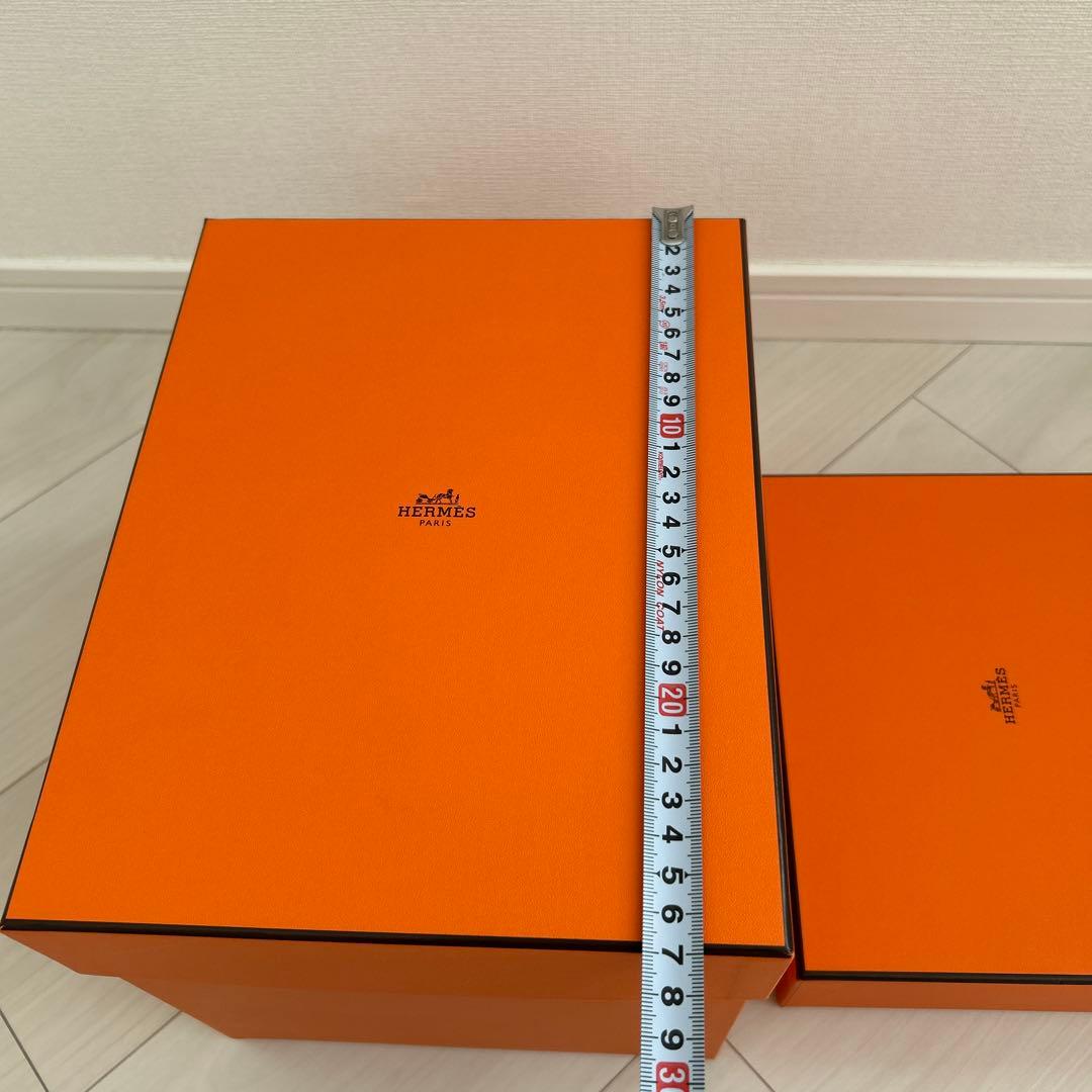 値下げ　エルメス　HERMES ピコタン18 PMオレンジボックス　おまけの箱付