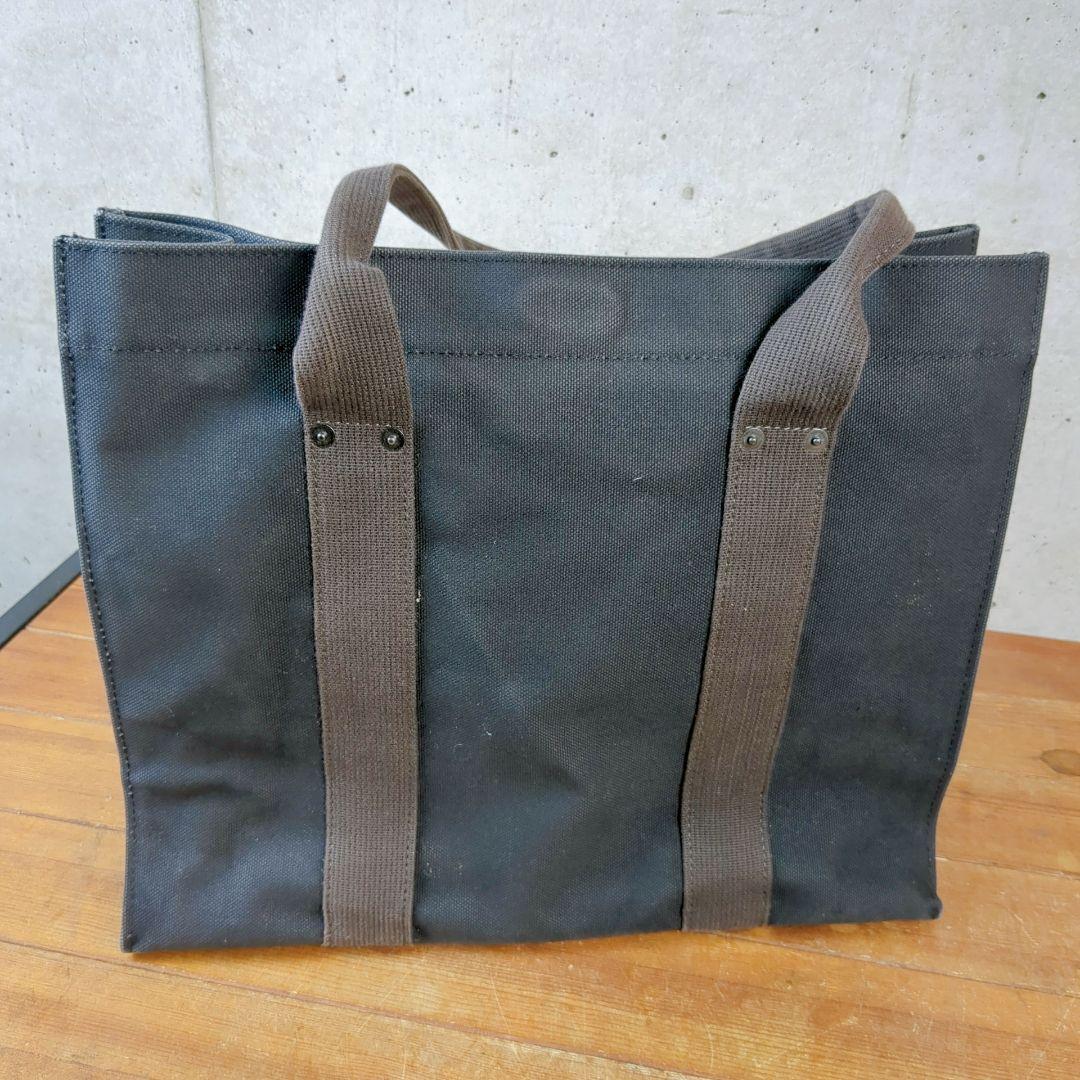 エヴァンゲリオン　トートバッグ犬印鞄製作所　6号帆布トートバッグ(中)BLxWH