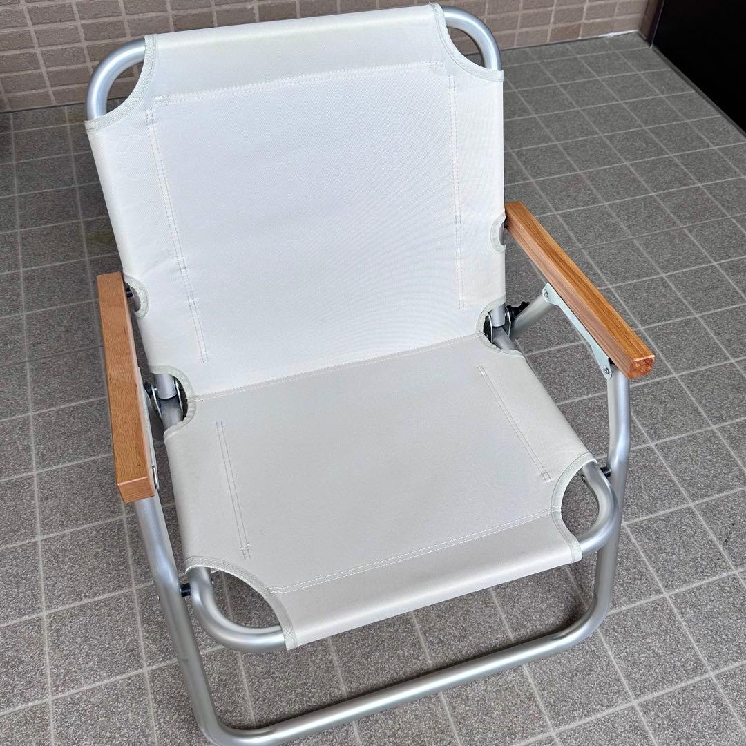 無印良品 アルミ 折りたたみ チェア ＆ クッション セット