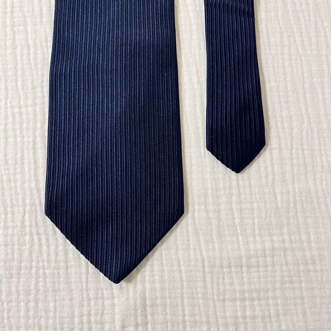 【 極美品 】 ポロラルフローレン ソリッド ネイビー 光沢感 無地