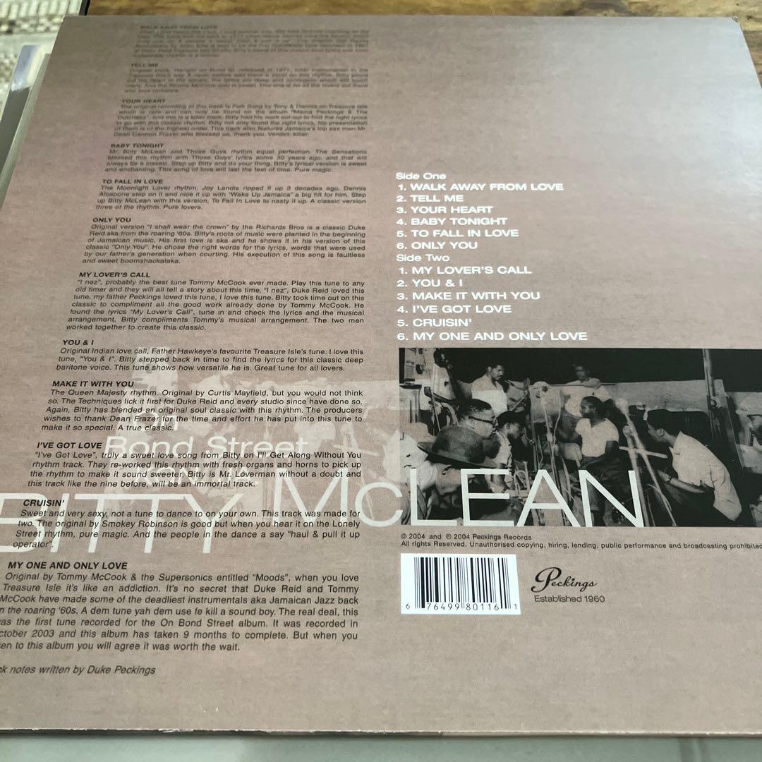 洋楽 Bitty McLean On Bond Street reggae