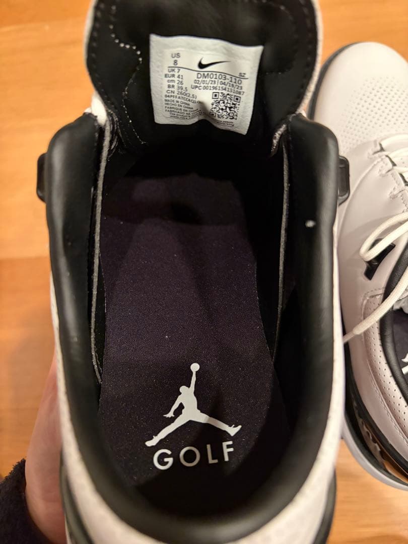 【タグ付き新品未使用完売品】NIKE ジョーダンゴルフADG4 26cm
